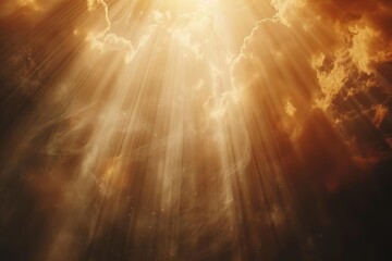 divine light shining from heaven symbolizing gods love grace and spiritual illumination