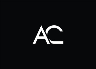 AC  creative logo design and letter logo