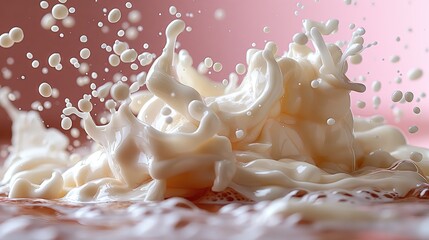 High-Speed Photography of Milk Splash
