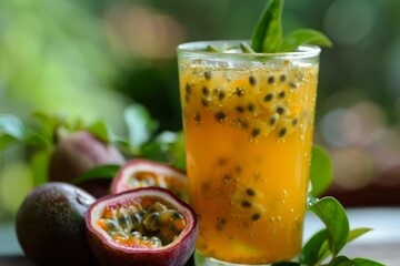 Passion fruit juice aids in sleep and rejuvenation