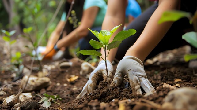 Nature Conservation Project Get involved in a nature conservation project in your community This could involve volunteering for a local environmental organization, participating in a beach cleanup, or