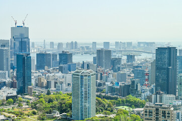 日本東京の都市風景