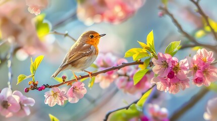 Springtime Poetry Write a poem capturing the essence of spring Explore themes of renewal, growth, and awakening in nature