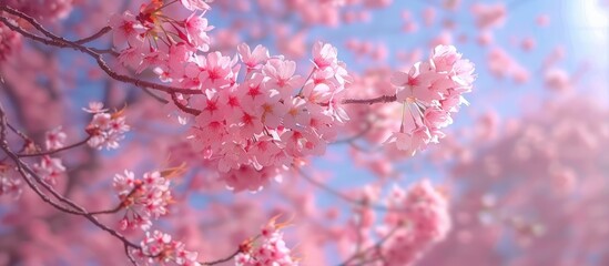 Obraz premium Cherry Blossoms in Spring