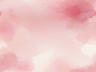 Pink abstract watercolor background. Soft watercolor wash texture