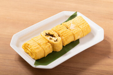 塩昆布入りだし巻き卵