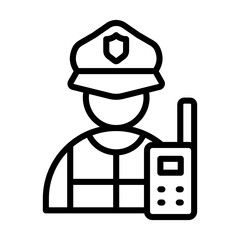 Security Officer Icon