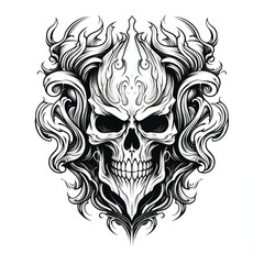 Harley davidson skull logo vector art decorative skeletons fashion skull skull painting pumpkin sketch realistic hand drawing background latex skull masks hand drawn house frog hand drawing