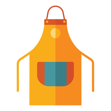 recommend clip art: Kitchen apron illustration