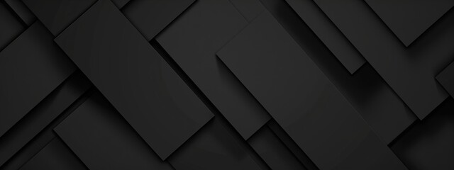 Fototapeta na wymiar Sleek Simplicity: Modern Minimalist Black Abstract Backgrounds