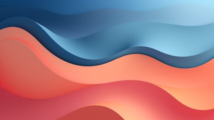Abstract and minimalist background in paper style