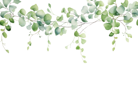 PNG  Minimal horizontal clean vine with shape edge in bottom border pattern nature plant