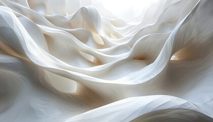 Carve a complex organic shape out of alabaster - obrazy, fototapety, plakaty