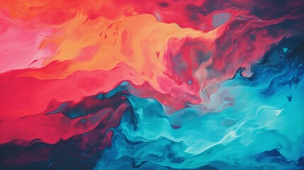 Abstract background with acrylic paint style