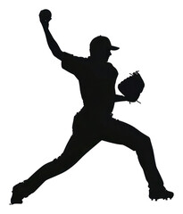 Obraz premium PNG Baseball silhouette clip art accessories accessory clothing.