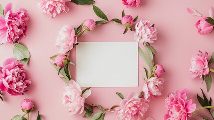 An aesthetic Valentine's Day and Mother's Day mockup template