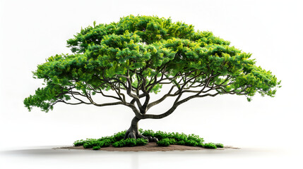 Obraz premium tree isolated on white