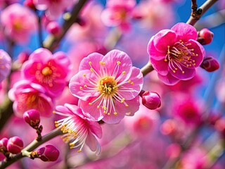 pink cherry blossom generative ai