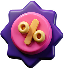 3d coupon icon