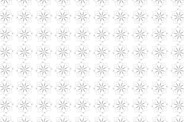 Ethnic floral seamless ornament pattern background template