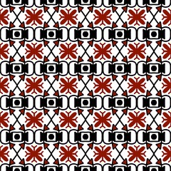 seamless pattern with geometric shapes