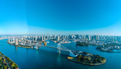 bridge of tokyo in the city