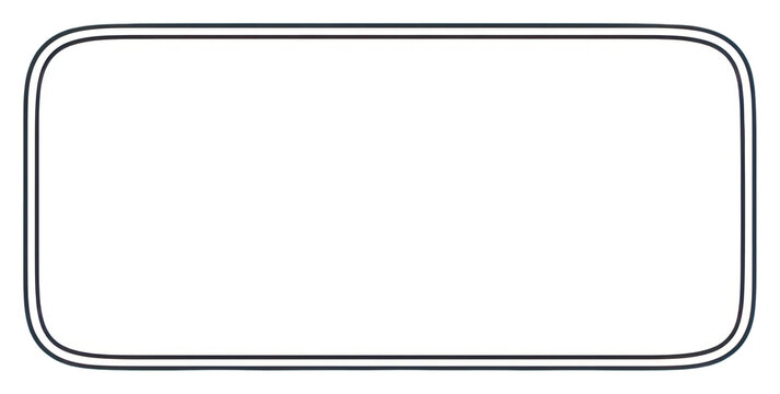 PNG  Comic text box line technology rectangle