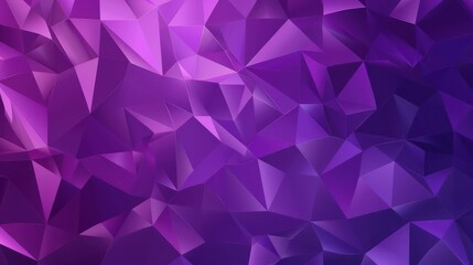 vibrant array of purple hues and geometric shapes, creating a sense of depth and complexity It's an abstract illustration perfect for modern design - obrazy, fototapety, plakaty