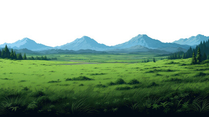 PNG Grassland landscape grassland outdoors. 