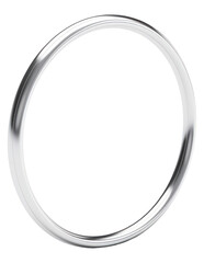 PNG Very thin hoop shape platinum jewelry silver. 