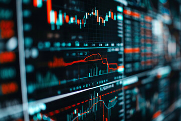 Bit coin stack on Monitor supplier performance through digital graphs.