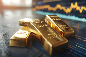 gold bars stack on Identify seasonal trends through graphical analysis.