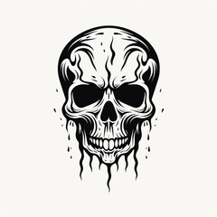 Hand drawing colour skeleton hand middle finger flamingo skull python skull brachiosaurus skull skeletal system of head deer skull logo eyes paracas skulls free hand drawn