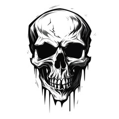 Fototapeta premium Free hand drawn praying hand with rosary drawing skull pumpkin carving hand drawn cross paracas skulls hand drawn evil a human skull cow skull logo nasion skull