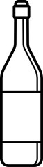 Wine Icon Outline