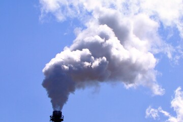 Environmental damage from industrial air pollution 