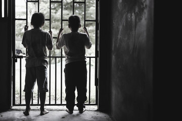 The concept of human trafficking reflects today's society, stopping violence against children and...