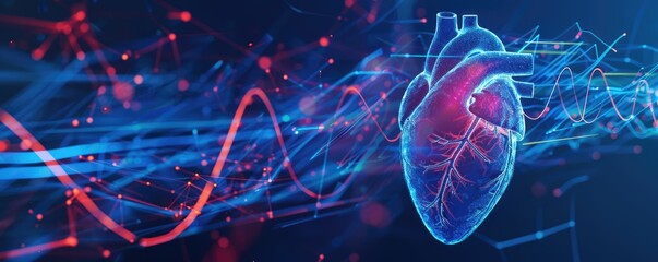 Human Heart 3D illustration