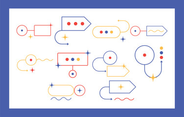 Sparkle Rectangle Illustration