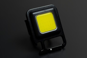 Illuminating Darkness: A Close-Up of a Modern LED Floodlight