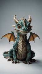 Image of baby dragon white background 26