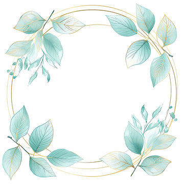 a picture of a wreath of leaves and branches