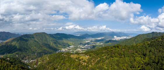 View from Kadoorie Farm Over the Clouds