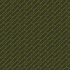 hand drawn stripes in diagonal lines. decorative art. green  repetitive background. vector seamless pattern. geometric fabric swatch. wrapping paper. continuous design template for linen, home decor