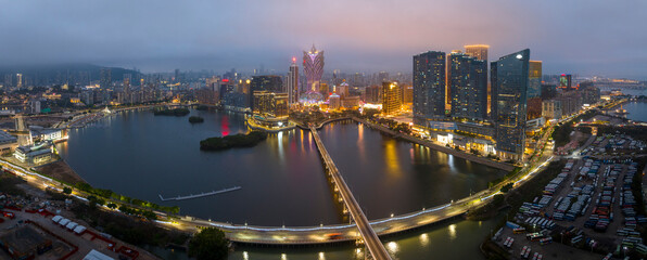 Fototapeta na wymiar Macau City