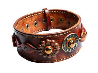 Leather belt