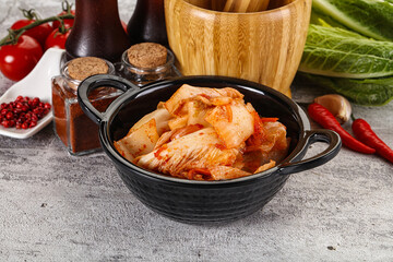 Korean cuisine fermented cabbage kimchi