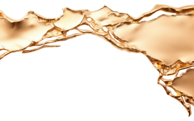 PNG Melting gold splash backgrounds jewelry white background. AI generated Image by rawpixel.