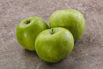 Sweet and juicy green apple