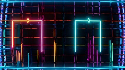 Pulse Line Illustration Symbolizing Love and Life, Abstract ECG Graph Displaying Heartbeat in Medical Setting, Heartbeat Wave on EKG Monitor, Merging Technology and Emotion, Electrocardiogram Screen  - obrazy, fototapety, plakaty